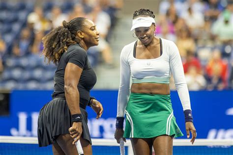 Serena Williams Shows Off Sister Venus Williams Awards Trophies Abc