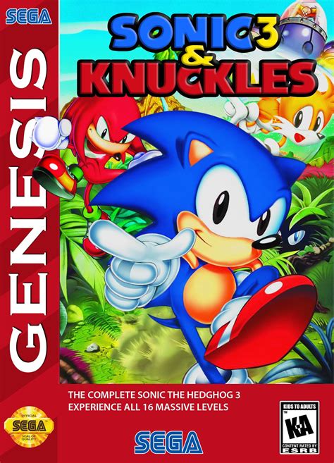Sonic The Hedgehog 3 And Knuckles Info Boxart Banners Fanart
