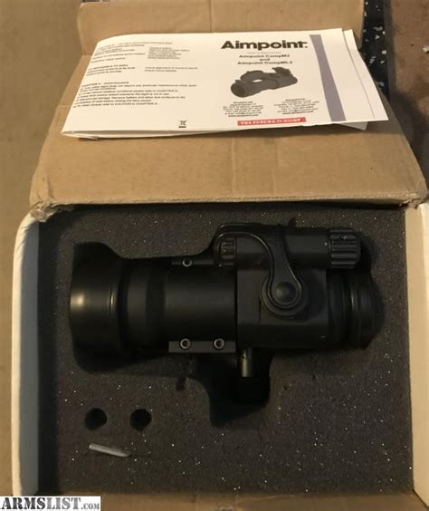Armslist For Sale Aimpoint Comp M2 With Qrp Mount