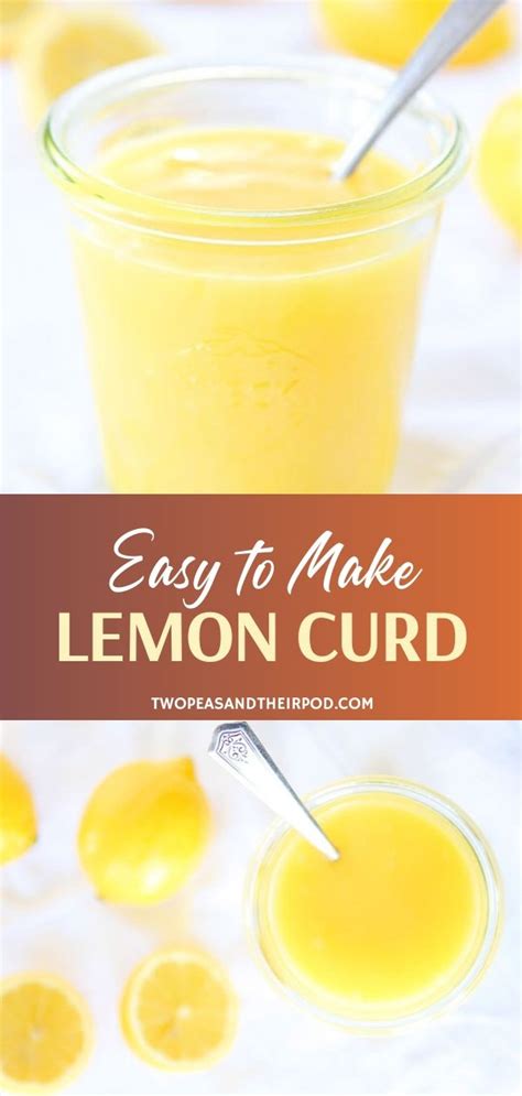 It's super simple to make and trust me, it's delicious!! Lemon Curd Recipe