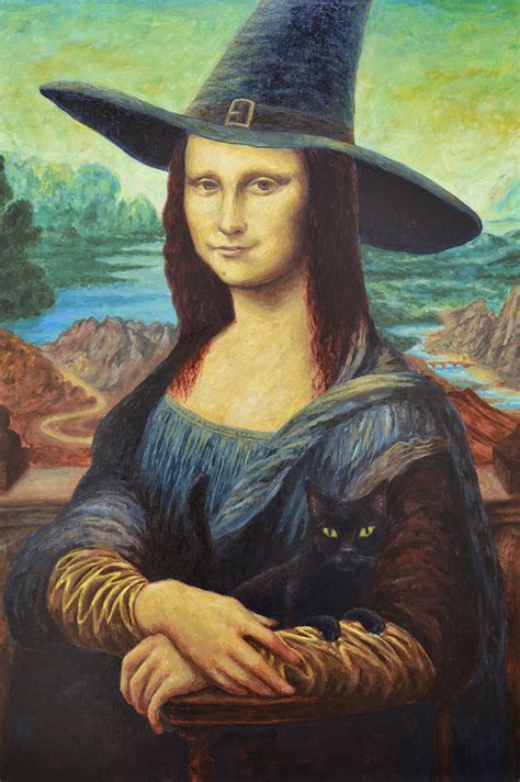 0333 La Joconde Mona Lisa Art Surréaliste