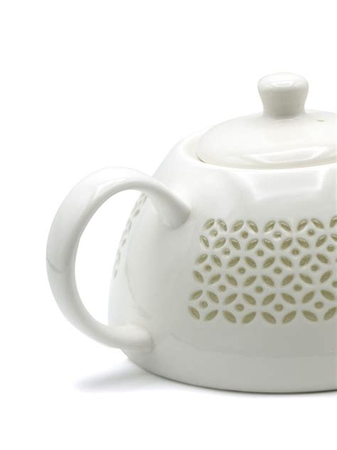 Polspotten Pierced Porcelain Teapot Farfetch