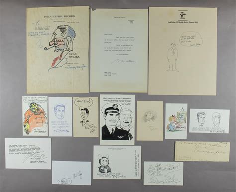 Lot Vintage Cartoonists 20