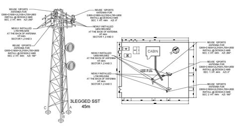 Autocad Drawing File Having Plan And Elevation Detail Of Cellphone