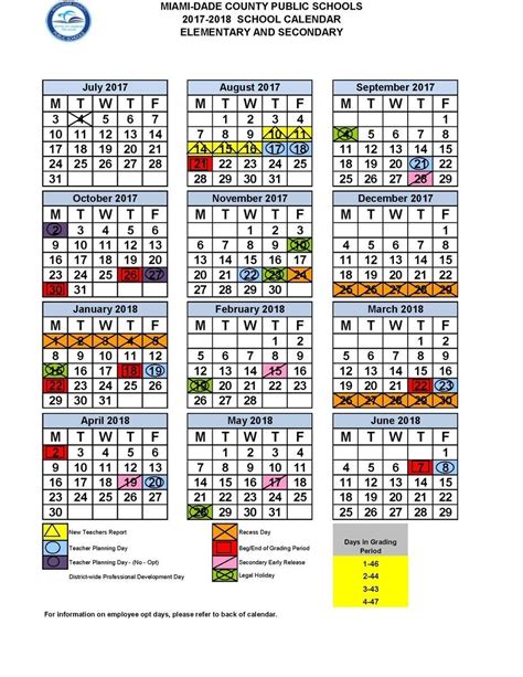 Miami Dade Calendar 2023