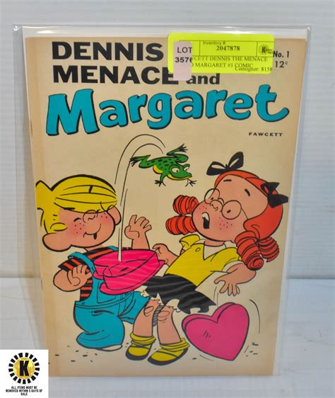 Fawcett Dennis The Menace And Margaret 1 Comic