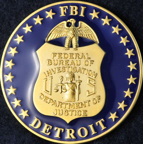 Us Federal Bureau Of Investigation Detroit Division