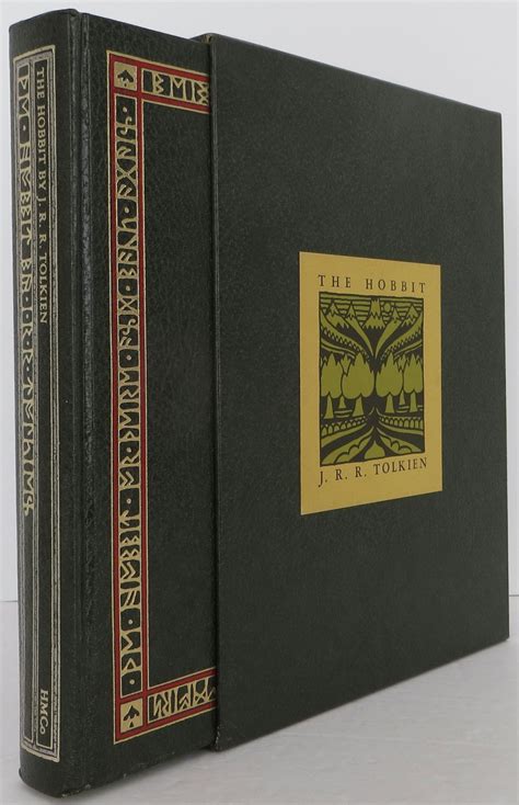 The Hobbit By Tolkien J R R Fine Hardcover 1973 Collectors