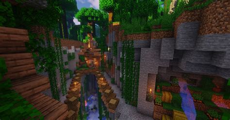 Jungle Ravine Small Project Beginning More Coming Soon Rminecraft