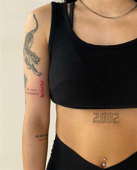 10 Latest Birth Year Tattoo Ideas To Inspire You In 2023 Alexie
