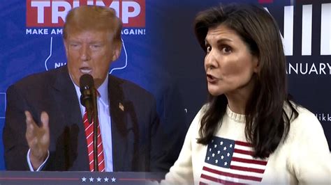 Nikki Haley Denounces Donald Trump S Attack On Her Husband Who Is Deployed Overseas