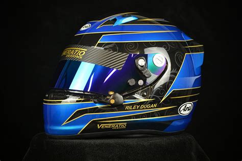 Custom Painted Arai Sk 6 Custom Racing Helmets By Veneratio Designs