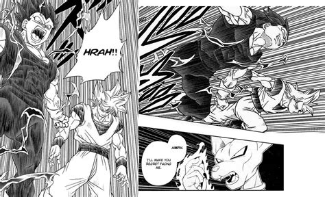 Ue Vegeta And Ui Goku Vs Beerus Manga By Timbesd On Deviantart