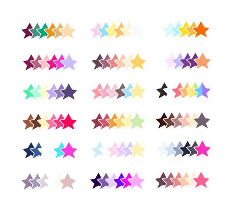 F2u Color Palettes By Conspivacy On Deviantart