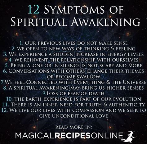 Signs And Symptoms When Your Spirit Is Awakened Spiritual Awakening
