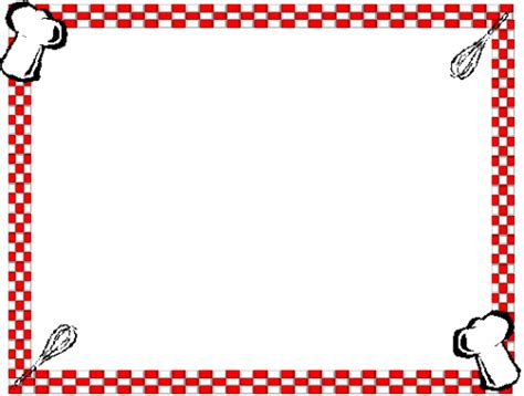 Recipe Border Clipart