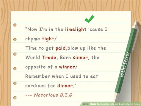 How to make a nft song. How to Create Unique Lyrics for a Song (with Pictures ...