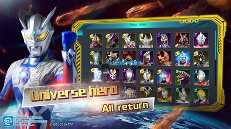 Ultraman Legend Of Heroes Game