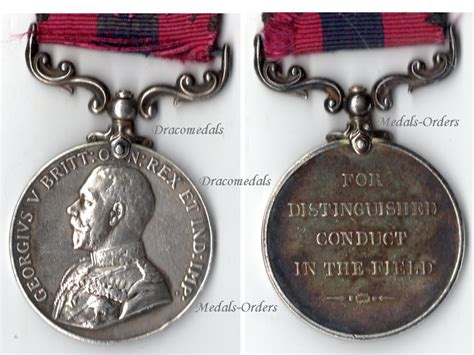 Britain Ww1 Distinguished Conduct Military Medal King