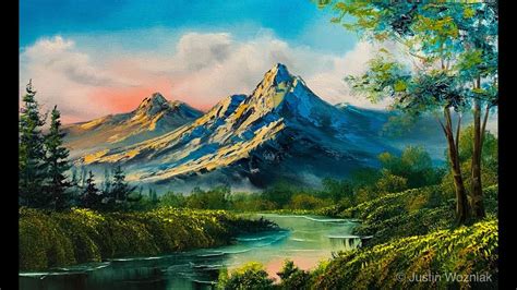 Landscape Painting 101 The Easiest Painting Paintings By Justin