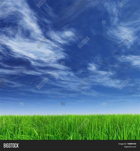 High Resolution Green Grass Over Image And Photo Bigstock