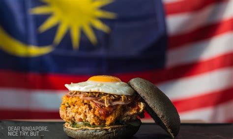 Although it has no nasi. Malaysia's myBurgerLab takes a jab at the McDonald's Nasi ...