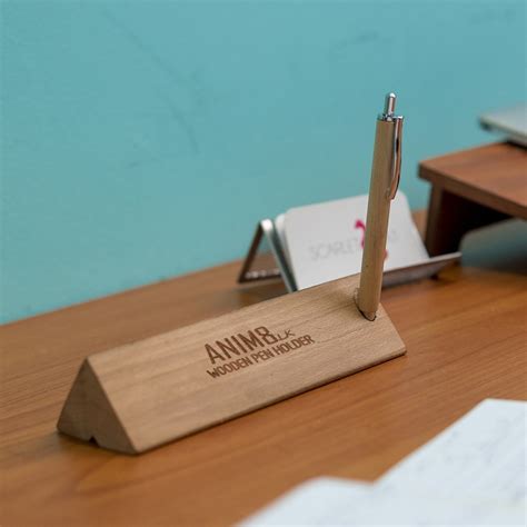 Wooden Pen holder | Anim8