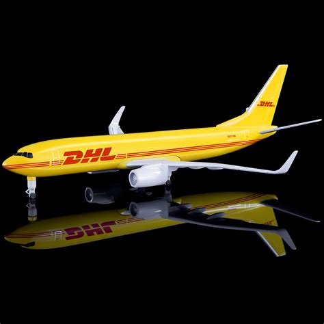 Buy Busyflies 1300 Scale Dhl Model Aircraft Boeing 737 Model Plane Alloy Diecast Airplanes