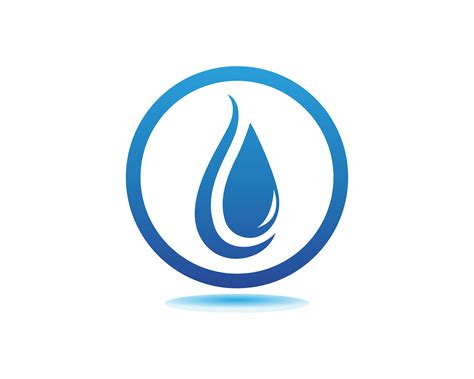 Water Drop Logo Template Vector Illustration Design 609356 Vector Art