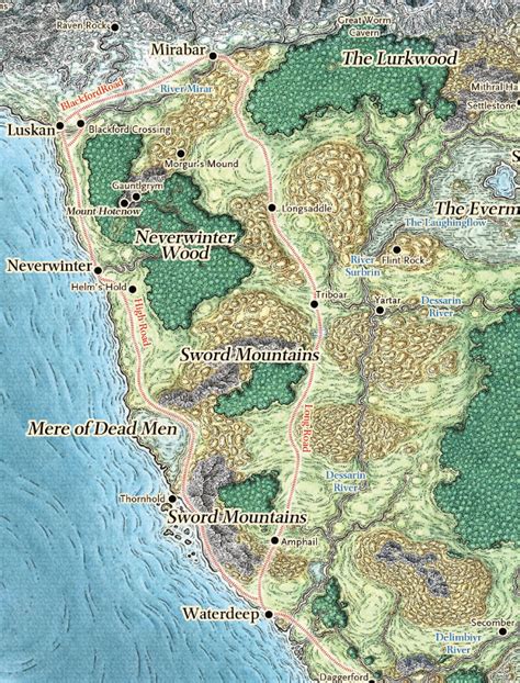Dd 5e Sword Coast Map