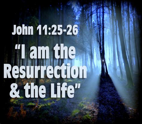 John 11 25 26 I Am The Resurrection And The Life By Scripture Songs For