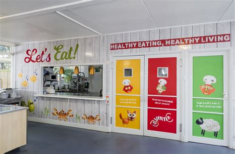 Healthy Eating School Canteen Art Promote Your School