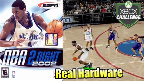 Espn Nba 2night 2002 — Xbox Og Gameplay Hd 🏆 — Real Hardware Component