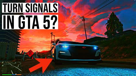 Car Blinkers Mod Gta 5 How To Have Turn Signals With Your Car In Gta
