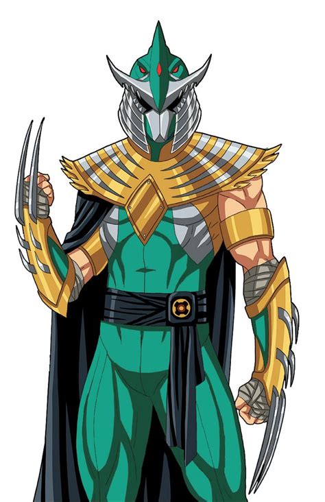 Shredder Green Ranger by Saiyanking02 on DeviantArt