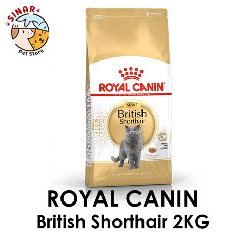 Jual Royal Canin British Shorthair Adult 2kg Makanan Kucing Dry Cat
