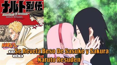 Se Revela Beso De Sakura Y Sasuke En Naruto Retsuden Youtube