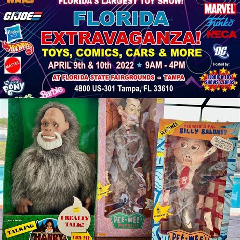 Florida Extravaganza The Largest Toy Show In The South Tampa Fl Apr