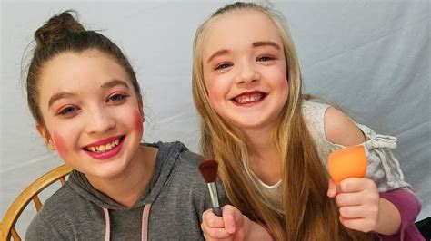 Year Old Does Teenagers Makeup For The St Time Hilarious Youtube