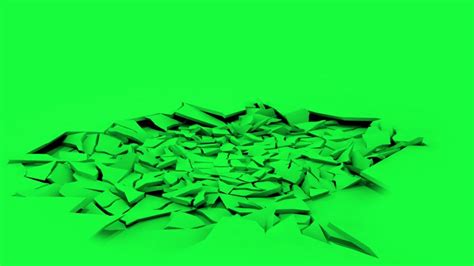 ground crack animation - green screen effect - YouTube