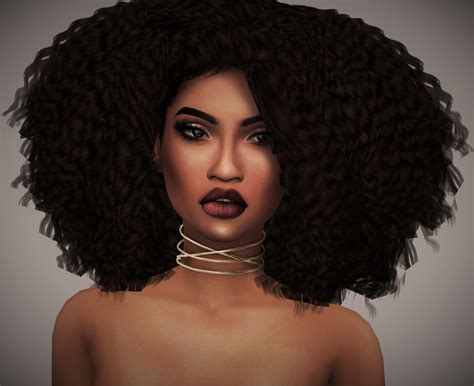 Sims 4 Luna Hair Curly Images And Photos Finder