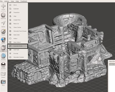 How To Planecut Your Models Printable Scenery