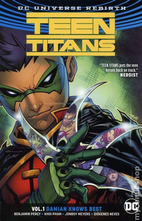 Teen Titans Tpb 2017 2018 Dc Universe Rebirth Comic Books