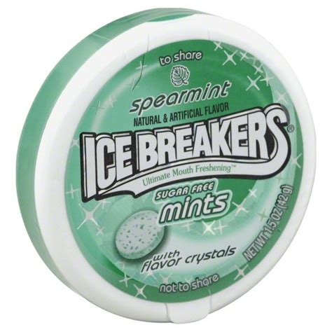 Ice Breakers Sugar Free Mints In Spearmint Shop Gum Mints At H E B