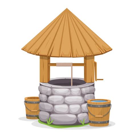 Cartoon Of The Bucket Well Illustrations Royalty Free Vector Graphics