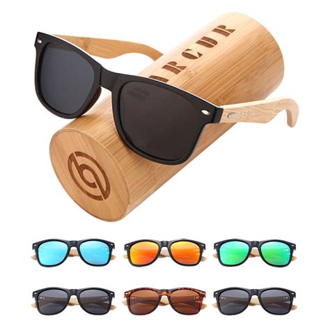 Bamboo Sunglasses Barcur Unisex Bamboo Collection
