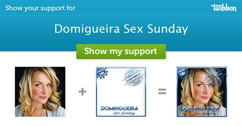 Domigueira Sex Sunday Support Campaign Twibbon