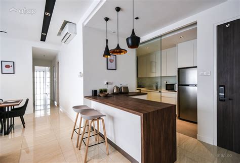 Minimalistic Modern Kitchen Condominium Design Ideas And Photos Malaysia