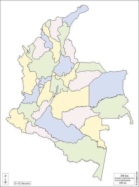 Mapa Politico Mudo De Colombia Mapa De Colombia Images And Photos Finder