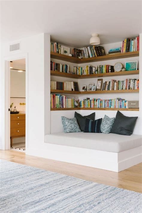 Wall Bookshelf Designs Ideas For Your Bedroom